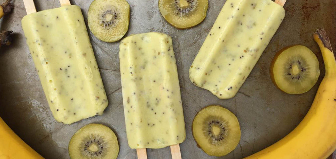 ZESPRI SUNGOLD KIWIFRUIT COCONUT POPSICLES